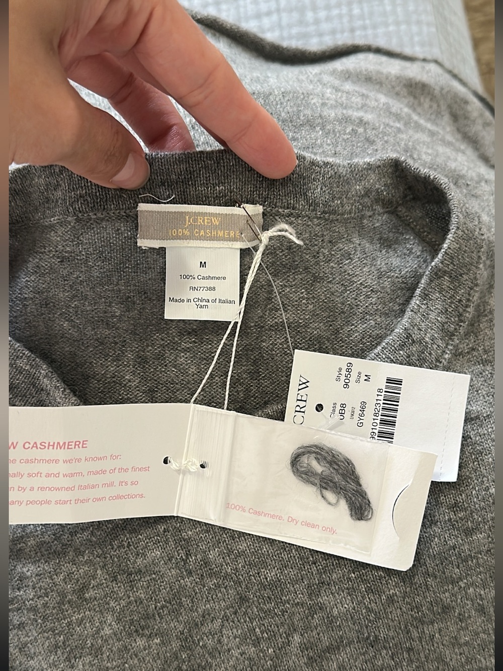 J. Crew Cashmere Top - Picture 4 of 8